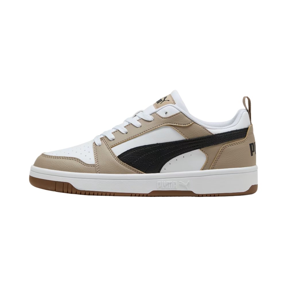 PUMA Rebound V6 Low Top Skateboard Shoes Unisex Brown