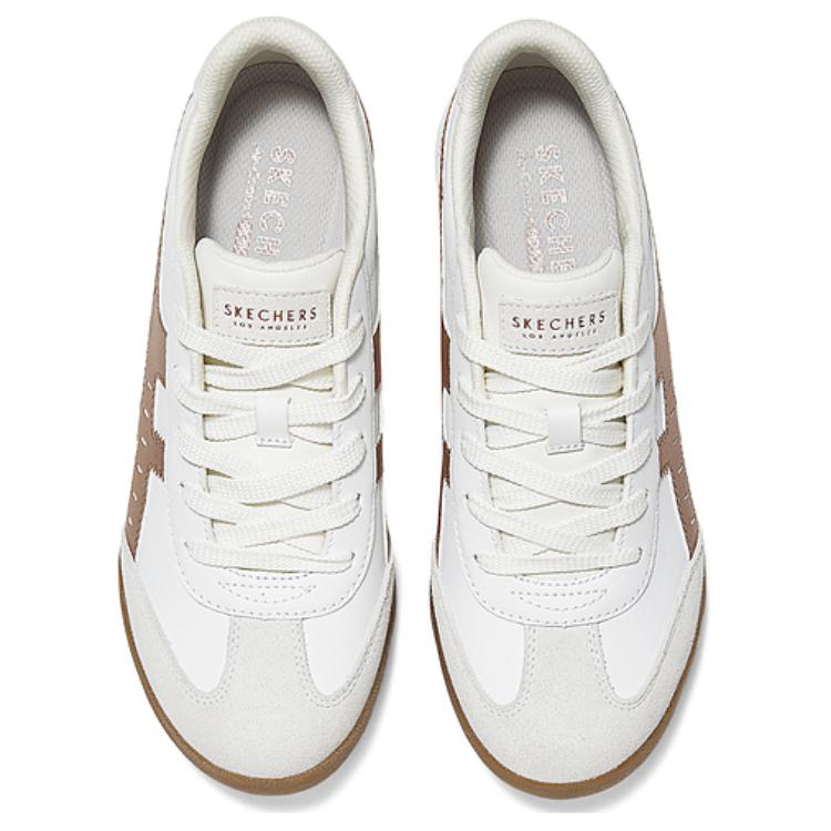 Skechers Low Top Skateboard Shoes Women's White Gold купить в интернет-магазине Yoocart с быстрой доставкой по России.