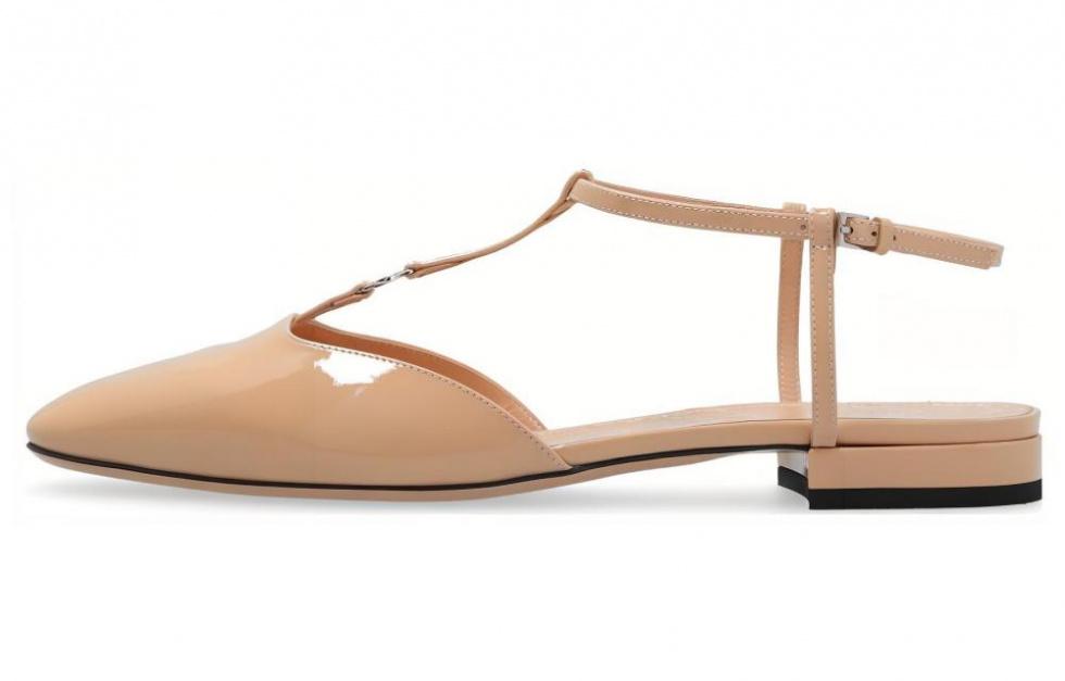 GUCCI Denim Stylish Sandal Women's Nude