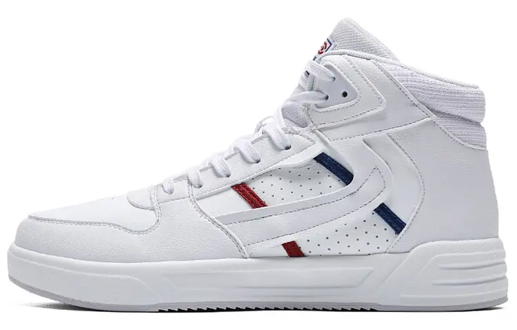 361° High-Top Skateboard Shoes Women's White Blue