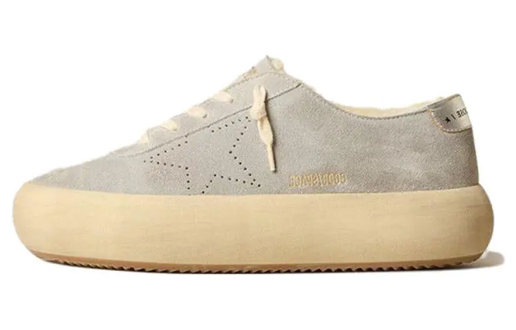 Golden Goose Low Top Skateboard Shoes Men's Gray