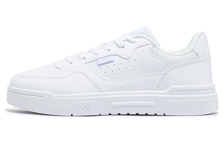 361° Slip Resistant, Abrasion Resistant, Lightweight, Breathable Low Top Skateboard Shoes Women's White