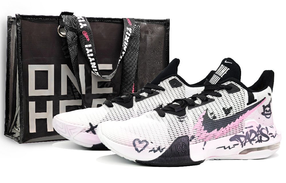 Nike Air Max Impact 3 Slip Resistant Abrasion Resistant Low top Basketball Shoes Men's Energetic Pink