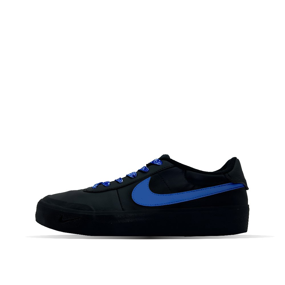 Nike Court Shot Floating Light Slip Resistant Abrasion Resistant Low top Skateboard Shoes Men's Black