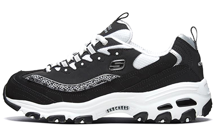 Skechers D'lites Running Shoes Black Women's