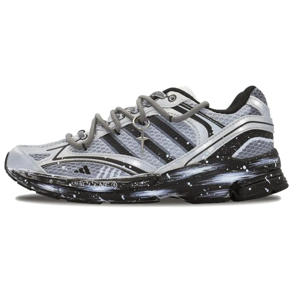 Adidas SPIRITAIN 2.0 Abrasion Resistant, Breathable, Lightweight Low Top Casual City Commute Running Shoes Unisex Gray