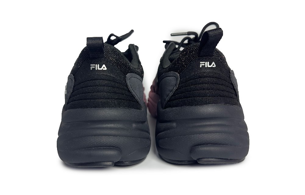 FILA Mars 2 Mars 2.0 Pink Sweetheart Slip Resistant Height Increasing Low Top Casual Shoes Unisex Black