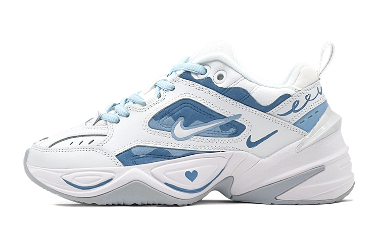 Nike M2K Tekno Height Increasing Low-Top Chunky Sneakers Women's White