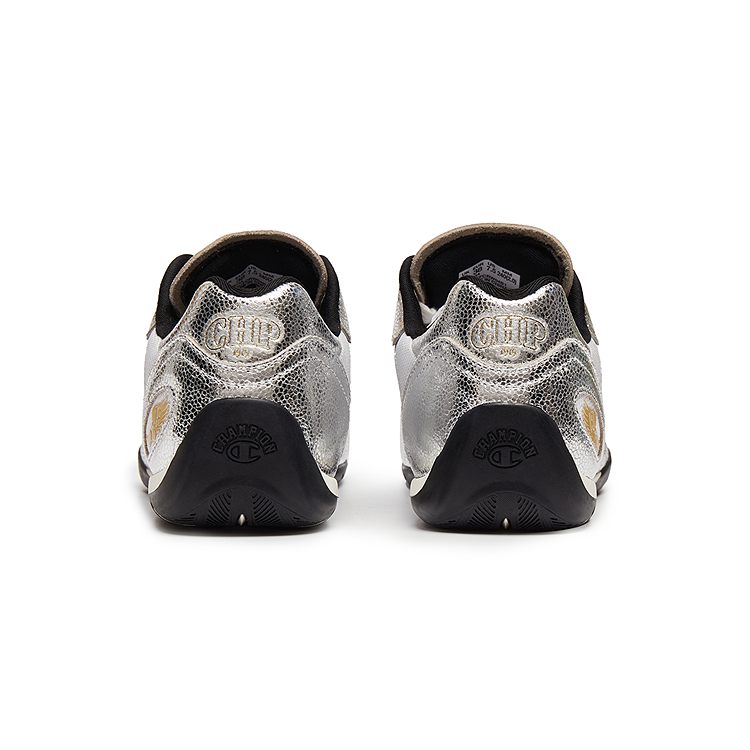 Champion Racing Shoes Support Low Top Casual Shoes Women's Silver White/Black купить в интернет-магазине Yoocart с быстрой доставкой по России.