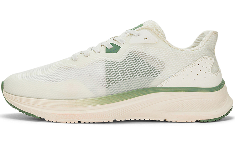Kappa Slip Resistant, Abrasion Resistant, Lightweight Low Top Running Shoes Unisex White Cyan