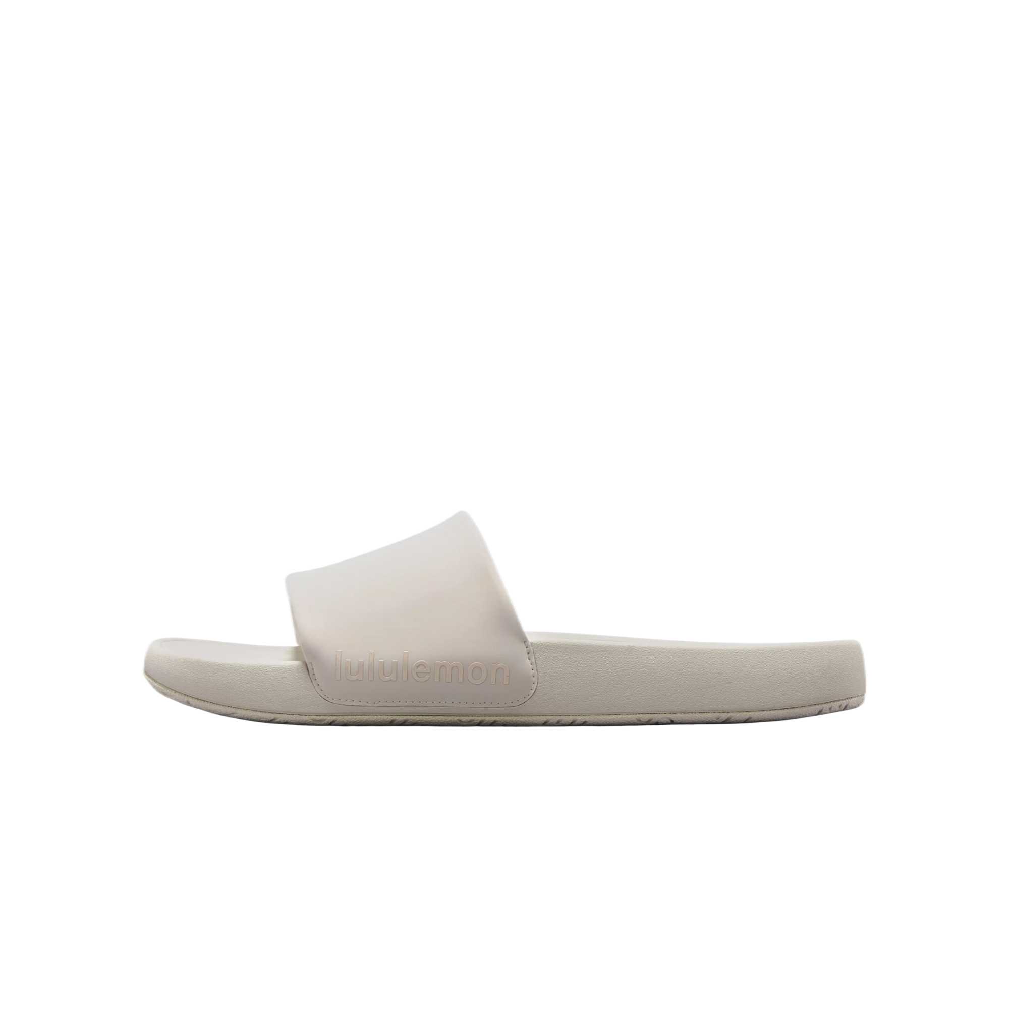 Lululemon Restfeel Slide Slip Resistant Slide Slippers Women's White