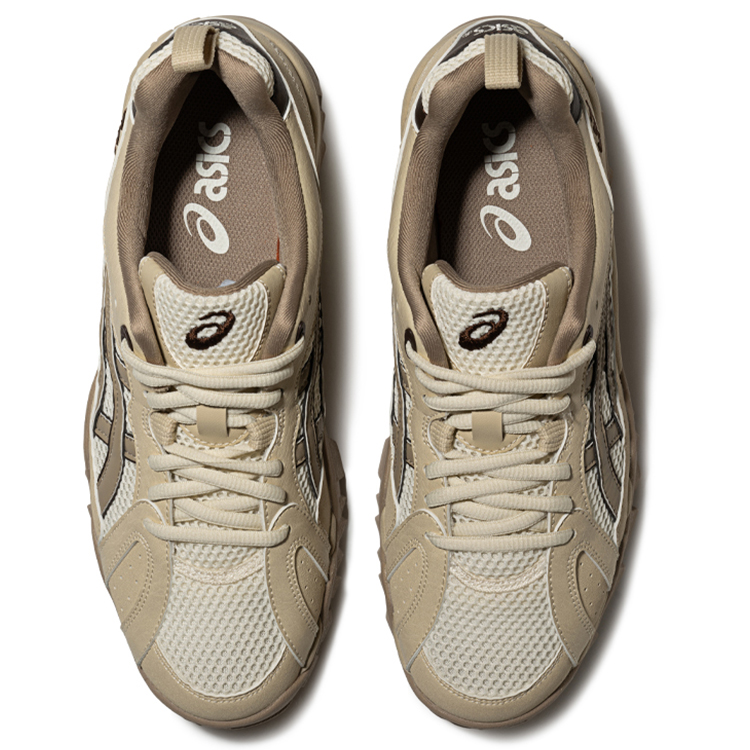 Asics Gel-Truck Anti-Slip And Wear-Resistant Coverage Low-Top Chunky Sneakers Unisex Brown