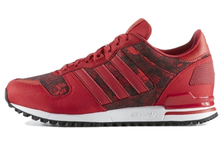 Adidas Originals ZX 700 Casual Shoes Women's Low-Top Dark Red