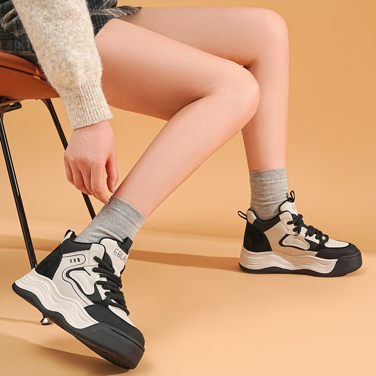 EBLAN Casual Shoes Women's Black купить в интернет-магазине Yoocart с быстрой доставкой по России.