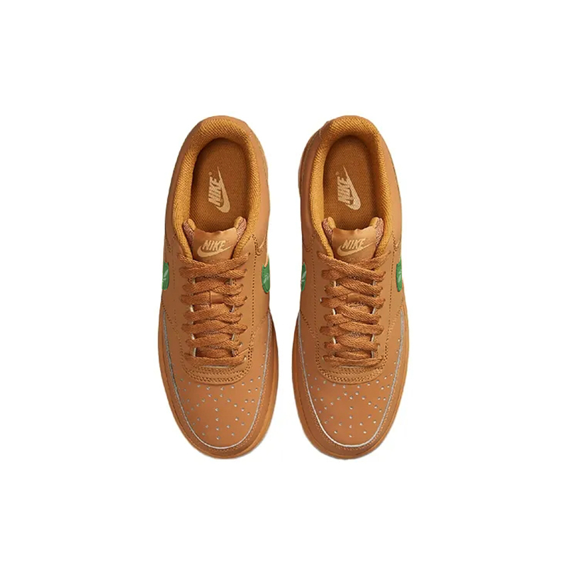 Nike Court Vision Coverage Cushioning Wear-Resistant Low-Top Skateboard Shoes Unisex Wheat Green купить в интернет-магазине Yoocart с быстрой доставкой по России.