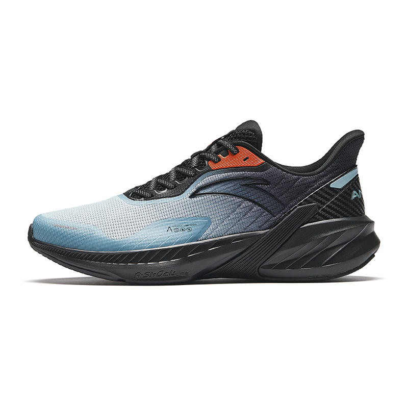 Anta DuCi4 Cushioning Slip Resistant Low Top Running Shoes Men's Blue