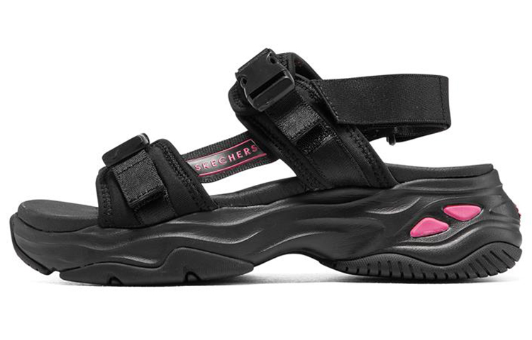 Skechers D'lites 4.0 Sandals 'Black Pink' Women's