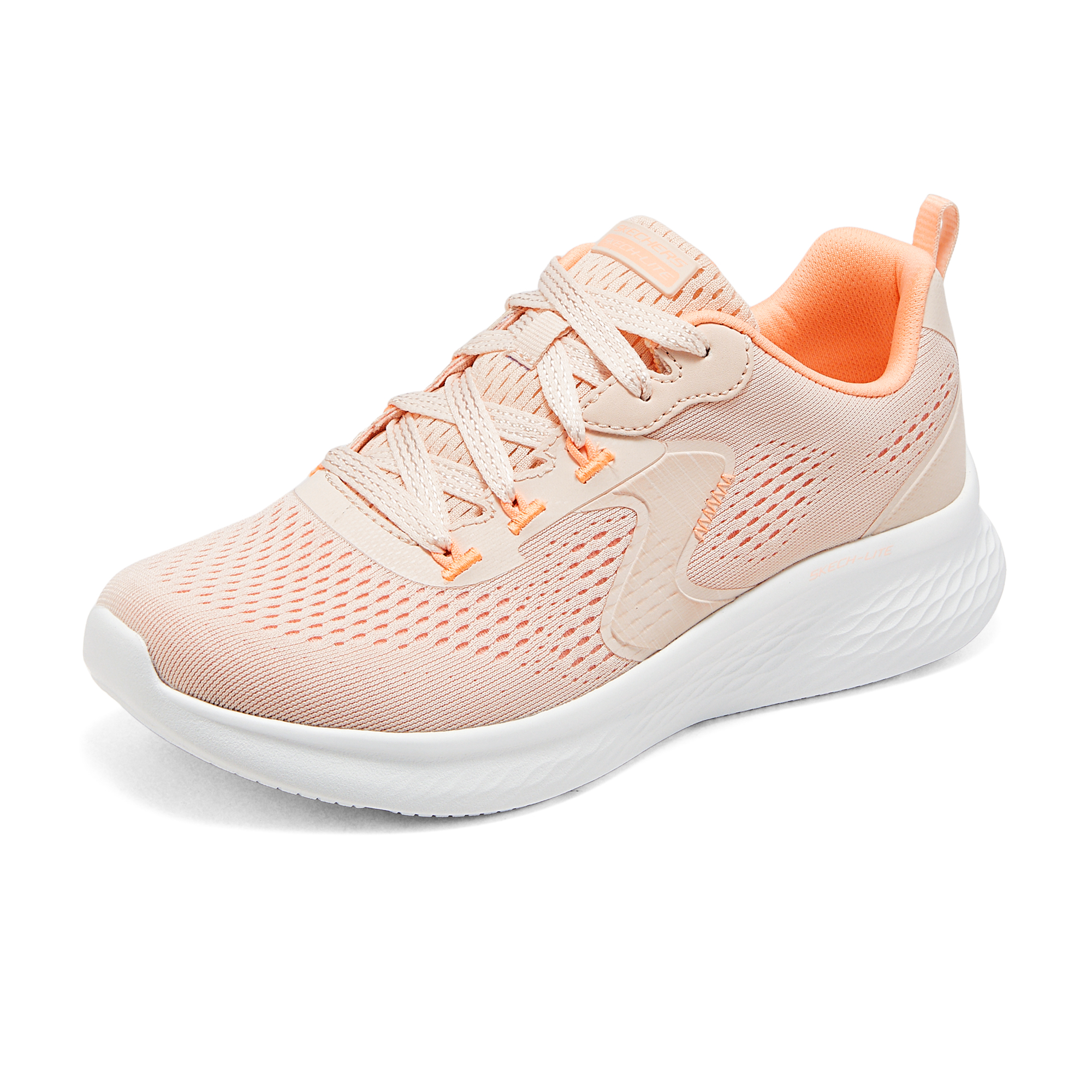 Skechers Sport Abrasion Resistant Low Top Casual Running Shoes Women's Light Pink купить в интернет-магазине Yoocart с быстрой доставкой по России.