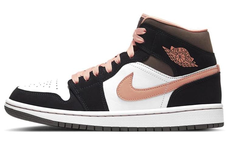 Air Jordan 1 Mid Se 'Peach Mocha' Women's