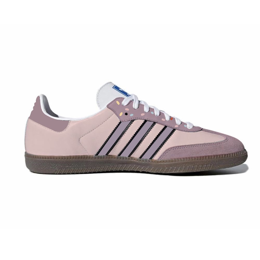 Adidas Originals SAMBA OG Low Top Skateboard Shoes Women's Pink