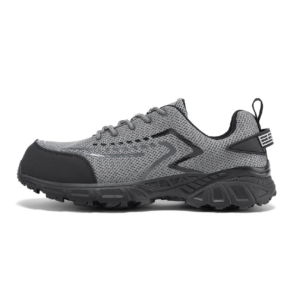 Jeep Low Top Safety Shoes, Outdoor Shoes Unisex Gray
