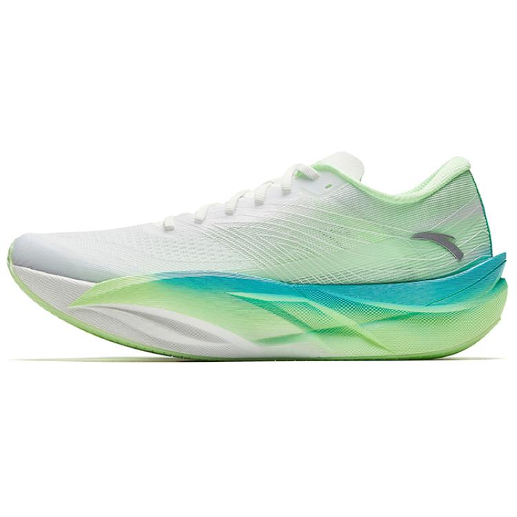 Anta C202 6.0 Slip Resistant, Abrasion Resistant, Breathable Low Top Casual Running Shoes Women's White Green