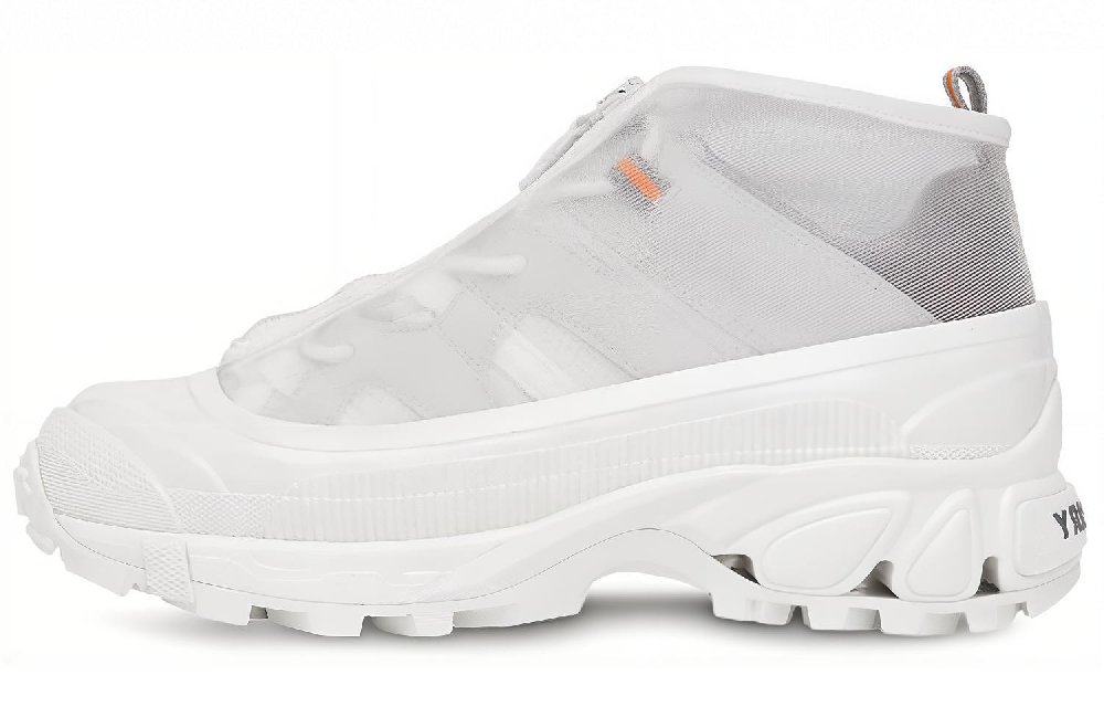 Burberry Slip Resistant, Abrasion Resistant, Breathable Low Top Casual Shoes Women's White