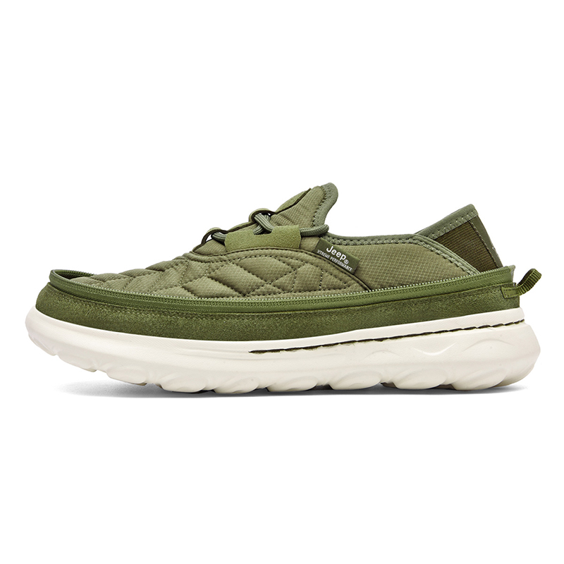 Jeep Low Top Outdoor Shoes Men's Army Green