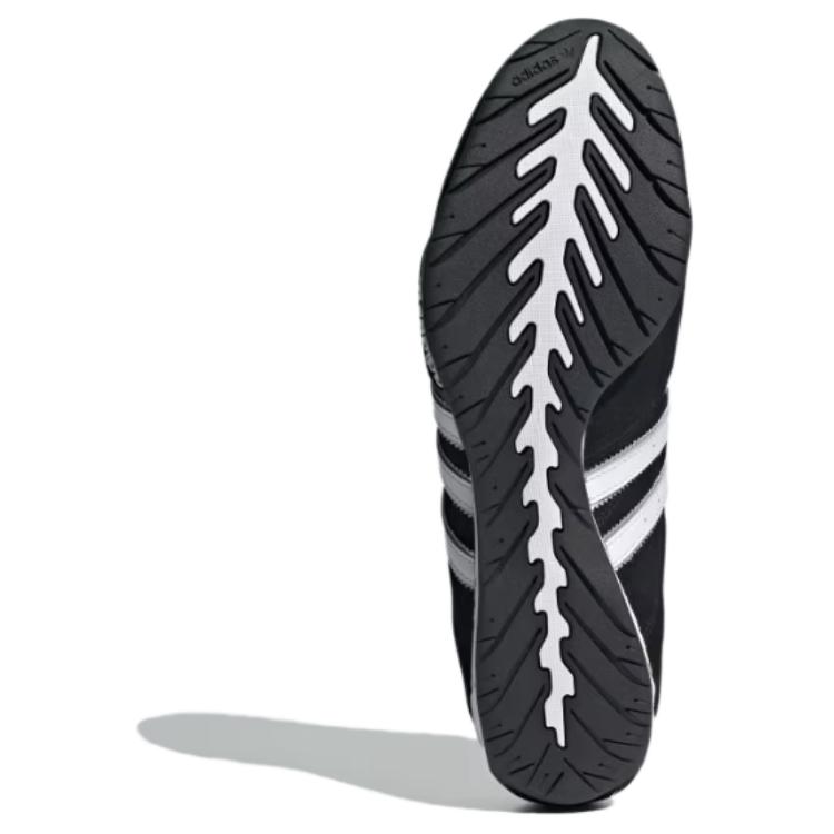 Adidas Originals ADIRACER Anti Slip Wear Resistant Low Top Running Shoes Unisex Black