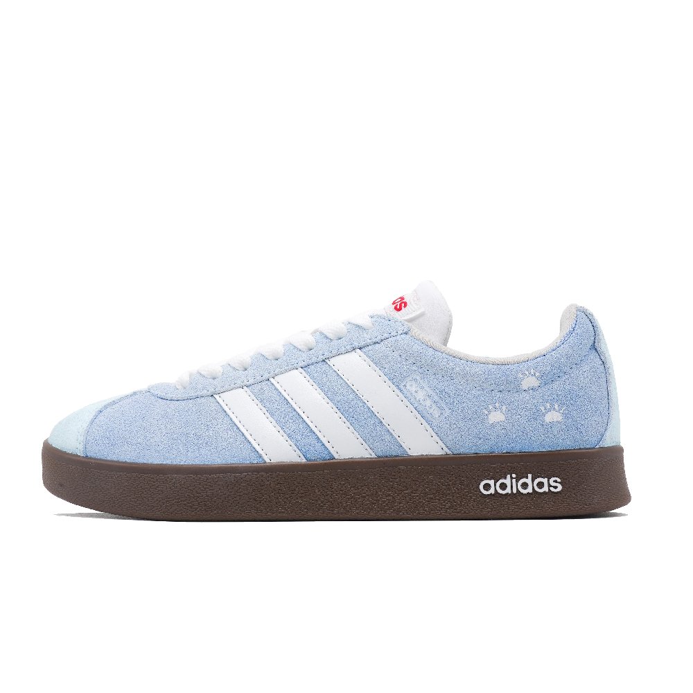 Adidas VL COURT 2.0 Slip Resistant Abrasion Resistant Low top Skateboard Shoes Unisex Blue