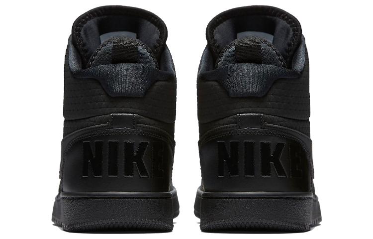 Nike Court Borough Mid Winter Triple Black купить в интернет-магазине Yoocart с быстрой доставкой по России.