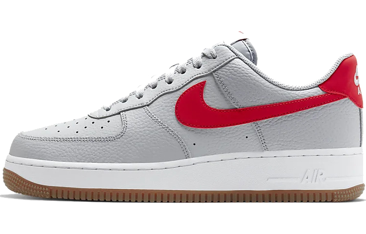 Nike Air Force 1 Low '07 Wolf Grey University Red