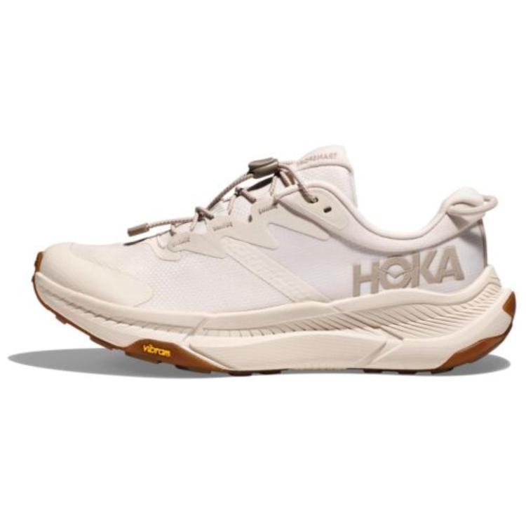 HOKA ONE ONE Transport Anti-Slip Wear-Resistant Low-Top Trekking Shoes Women's Ecru