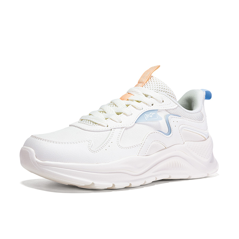 361° Anti-Slip Wear-Resistant Low-Top Casual Shoes Women's White Blue купить в интернет-магазине Yoocart с быстрой доставкой по России.