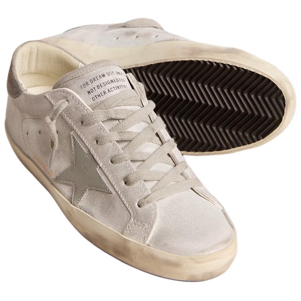 Golden Goose Super Star Low Top Skateboard Shoes Women's Gray White купить в интернет-магазине Yoocart с быстрой доставкой по России.