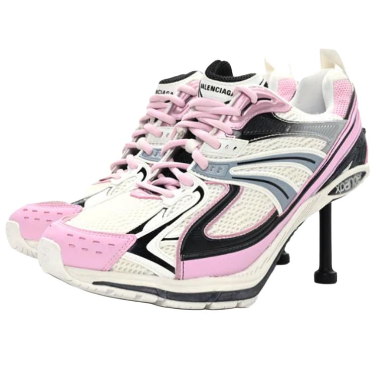 Balenciaga X Pander Sneaker Heels 'White Pink Black' Women's купить в интернет-магазине Yoocart с быстрой доставкой по России.