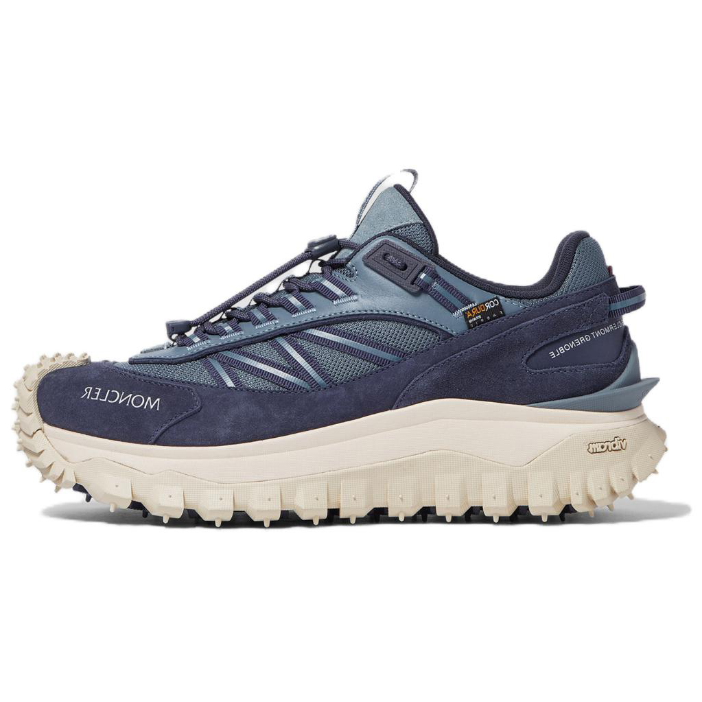 Moncler Trailgrip Outdoor Shoes Men Low-Top Blue купить в интернет-магазине Yoocart с быстрой доставкой по России.