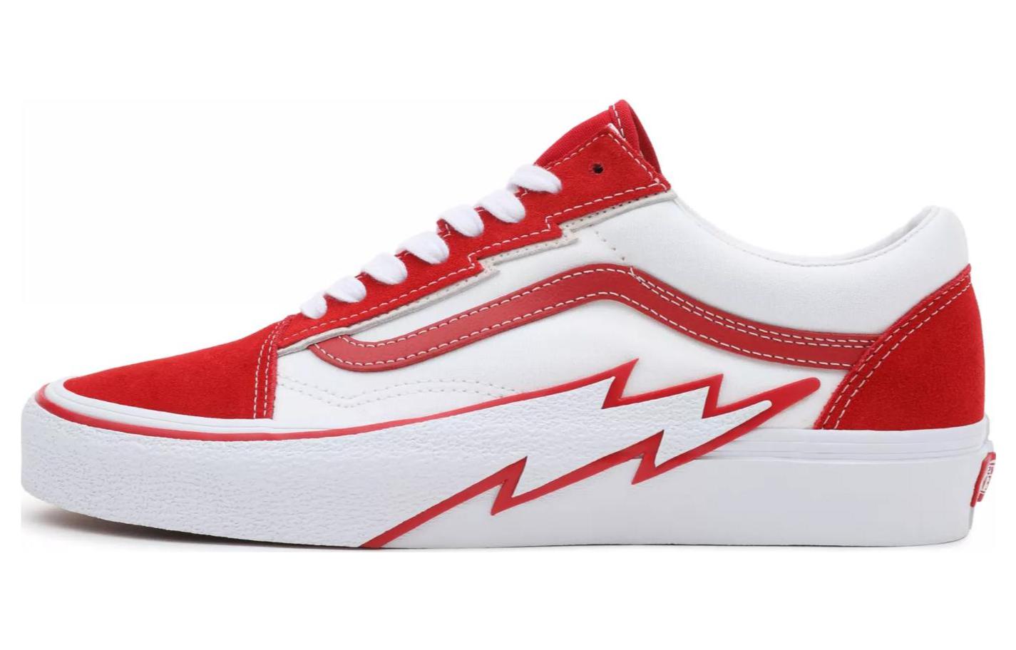 Vans Old Skool 2 Tone Bolt 'White Red'