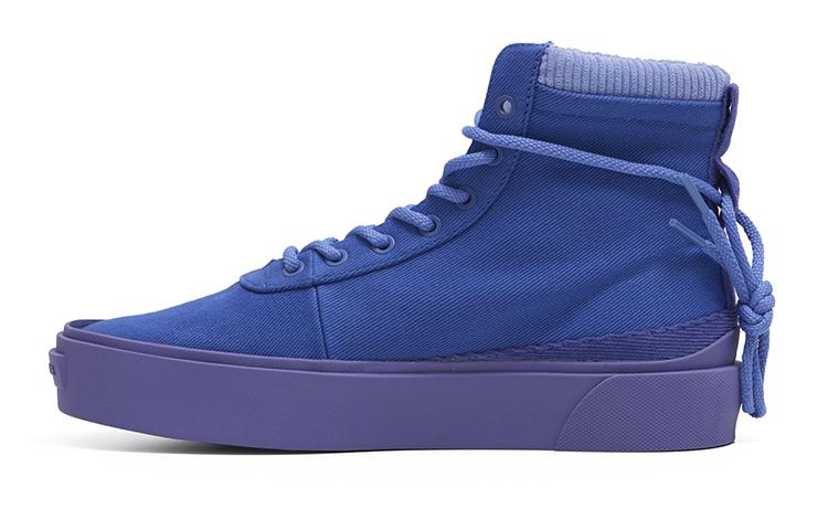 EQLZ EQUALIZER Fault High Skateboard Shoes Unisex Indigo Misprint