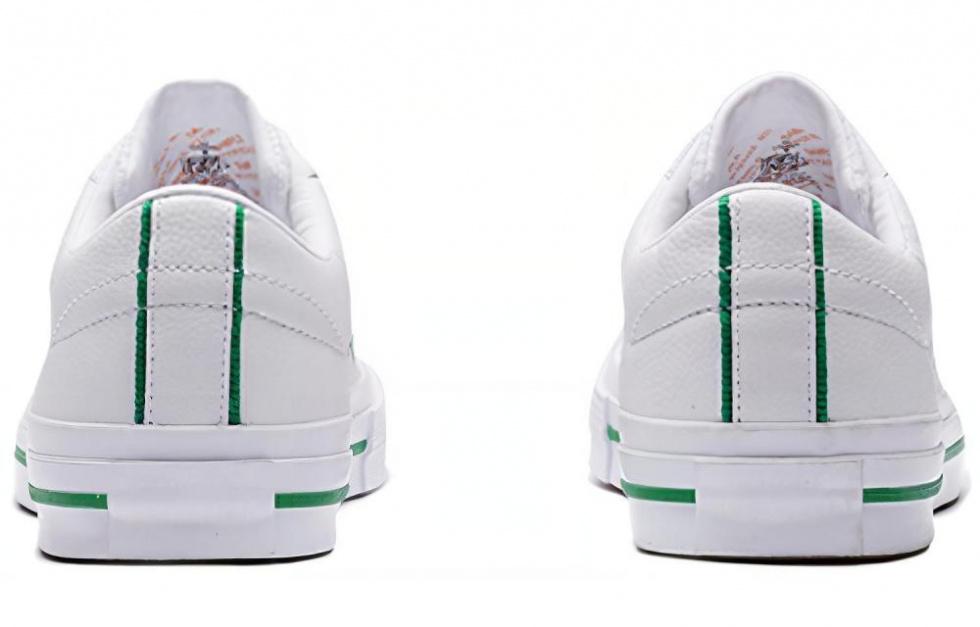 Converse One Star Ox Leather White/Green Original Style купить в интернет-магазине Yoocart с быстрой доставкой по России.