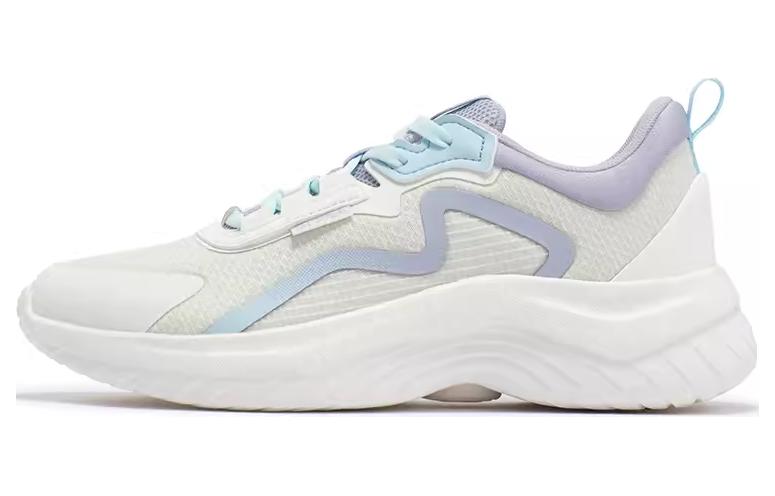 361° Anti Slip Wear Resistant Low Top Running Shoes Women's Purple White