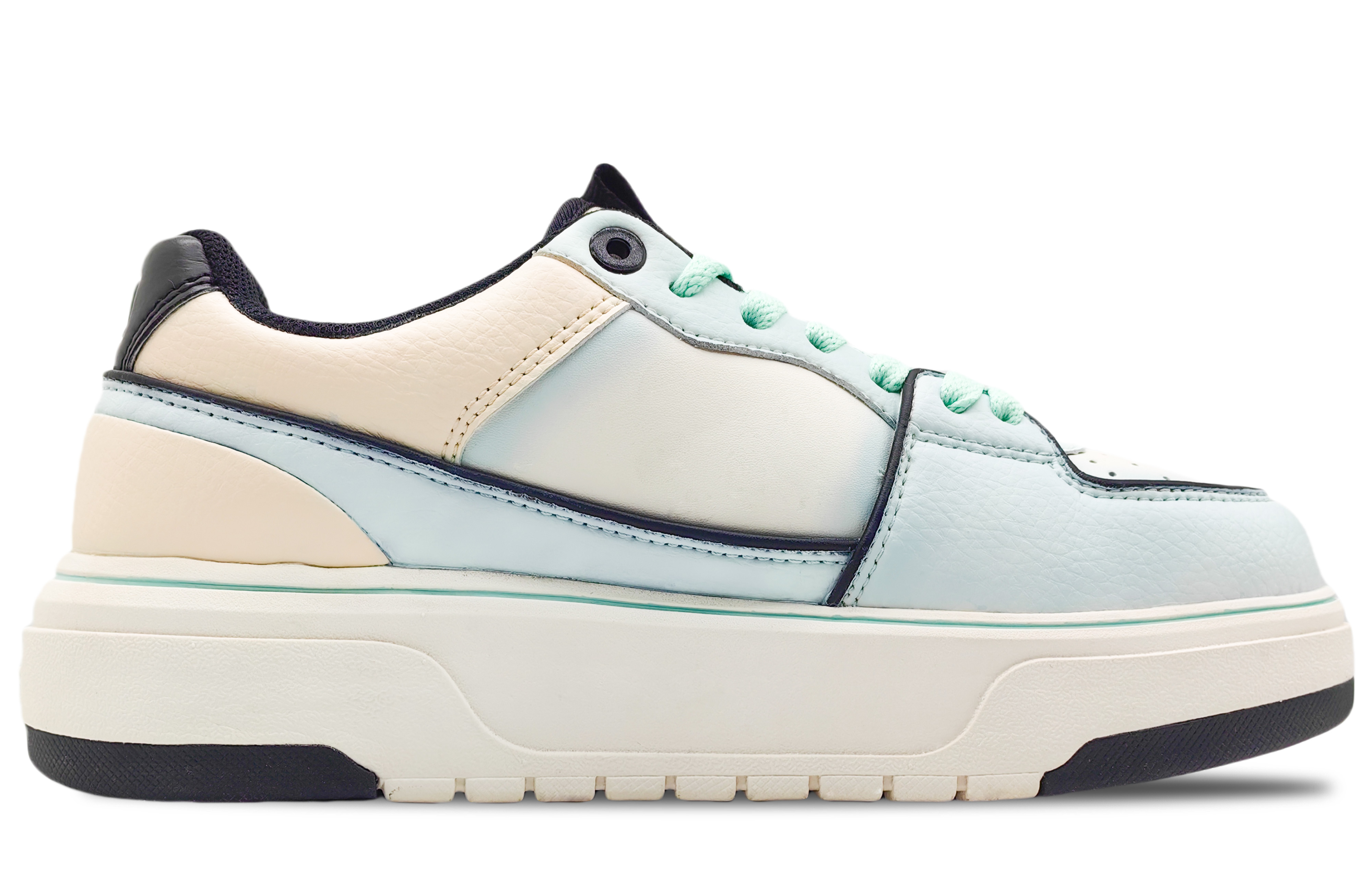 MLB Chunky Liner Wear-Resistant Height Increasing Low-Top Skateboard Shoes Unisex White Blue купить в интернет-магазине Yoocart с быстрой доставкой по России.