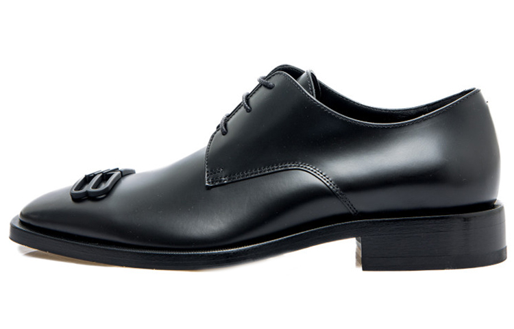 Balenciaga Bb Icon Derby Shoes 'Black'