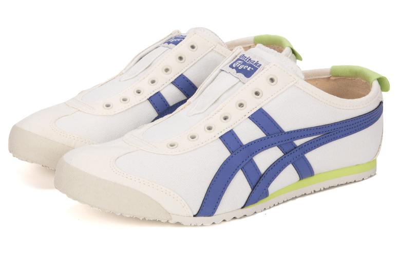 Onitsuka Tiger Mexico 66 Slip On Cream/Ultramarine Blue купить в интернет-магазине Yoocart с быстрой доставкой по России.