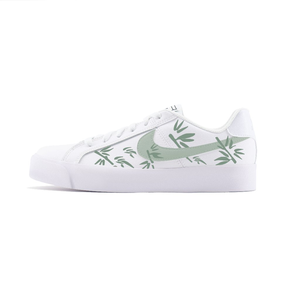 Nike Court Royale AC Abrasion Resistant Low Top Skateboard Shoes Women's White