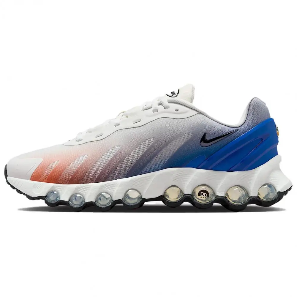 Nike Air Max Dn8 Breathable Support Running Shoes Men's White Orange Blue