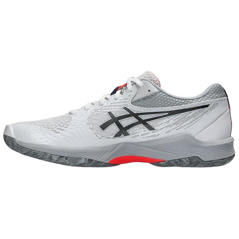 Asics V SWIFT FF 4 Cushioning Slip Resistant Support Low Top Training Shoes Men's White Gray