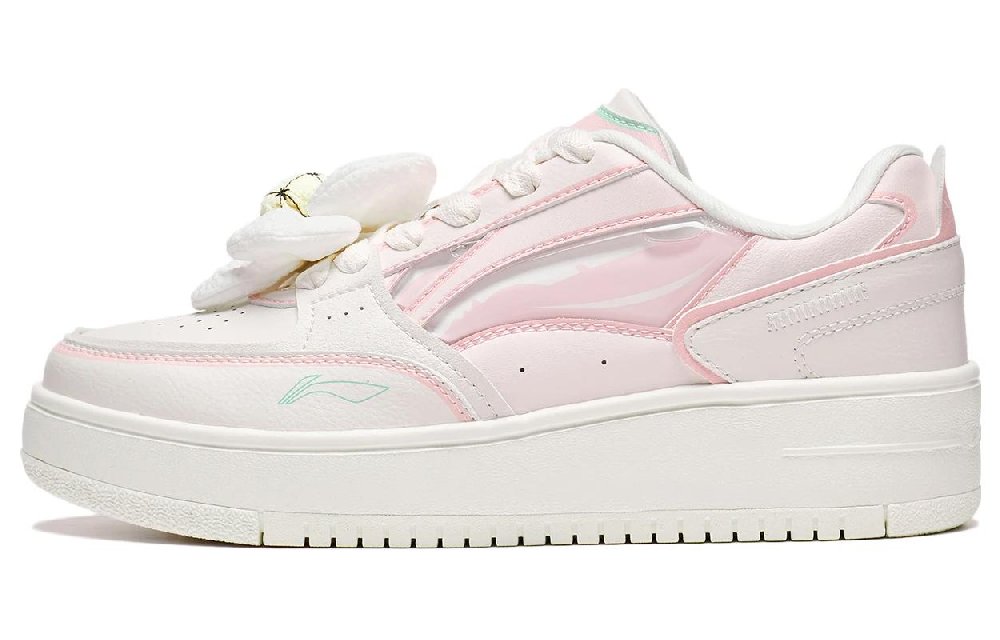 Li Ning X Disney Skate Shoes 'Pink White' Women's