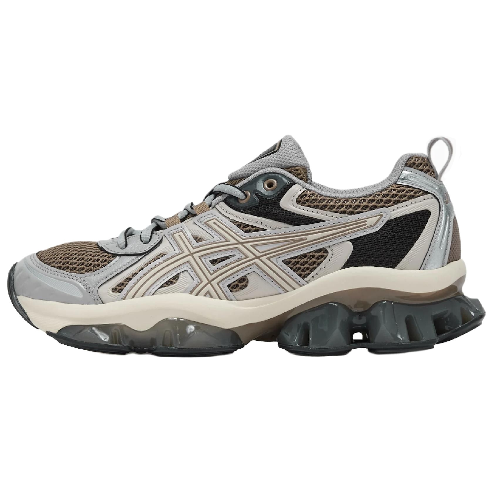 Asics GEL Quantum Kinetic Abrasion Resistant Low Top Running Shoes Unisex Brown Beige
