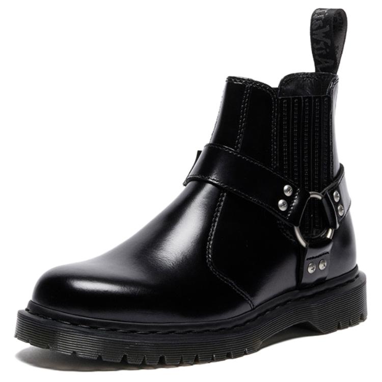 Dr.Martens 2976 Short Chelsea Boots Unisex Black
